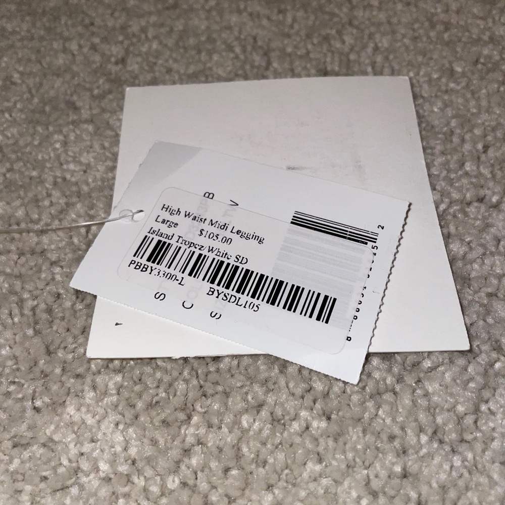 NWT Pure Barre Beyond Yoga Spacedye Legging Island - Picture 4 of 7